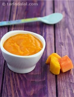 papaya puree for glowing skin