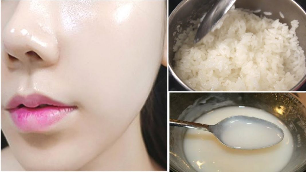 Rice cream for face at home Korean Inspired