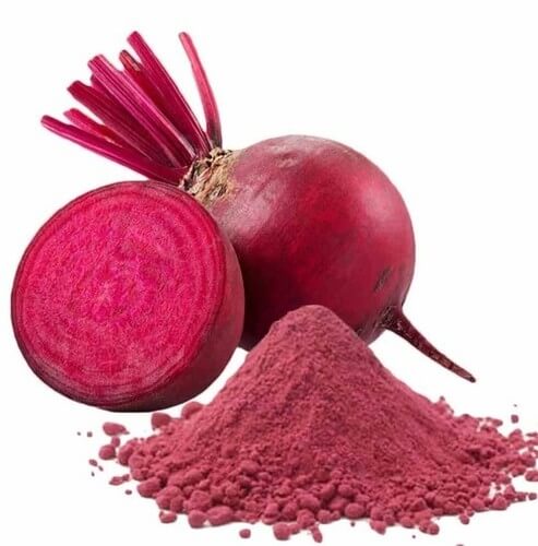 Beetroot powder for fair skin