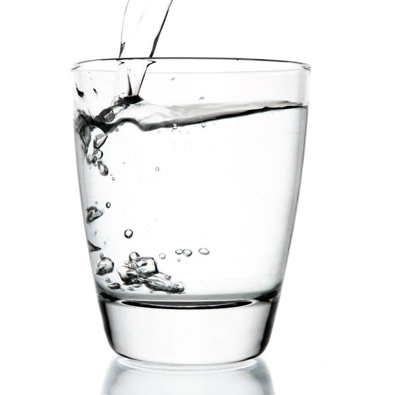 water for pimples