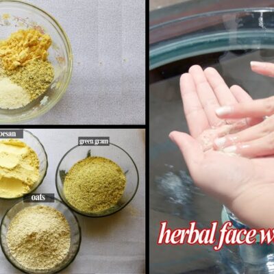 Homemade Face Wash Powder For Acne-Prone Skin