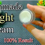 Homemade Night Cream FFair and glowing skin
