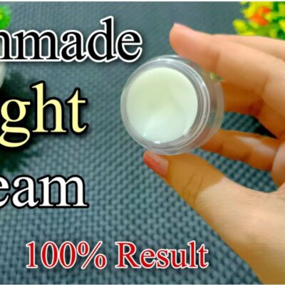 Homemade Night Cream FFair and glowing skin