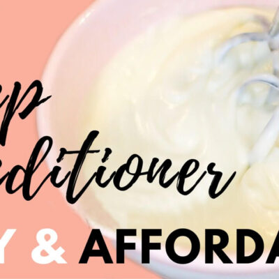 Homemade Rice Conditioner Deep Conditioner For Hair Growth