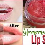 Homemade lip scrub