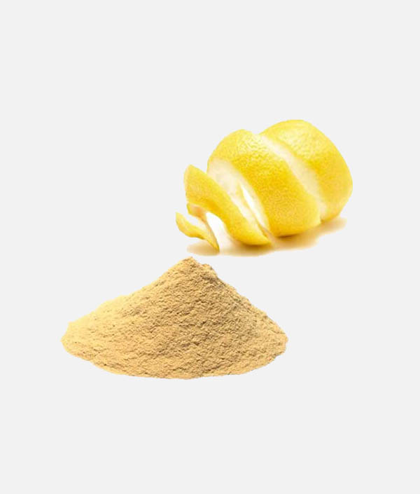 lemon peel powder for homemade cleanser for oily skin