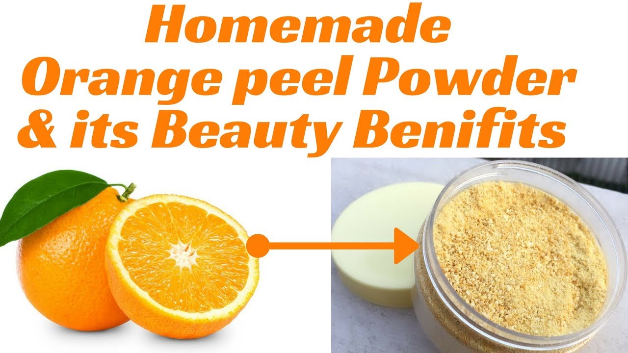 Benefits of orange peel powder