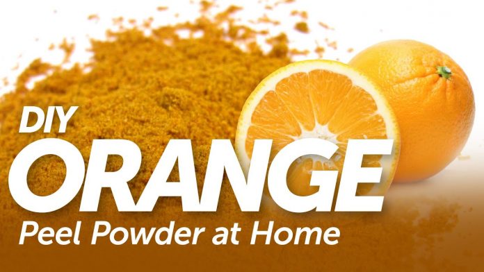 How To Make Orange Peel Powder At Home And Uses