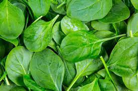 spinach reduce black spots