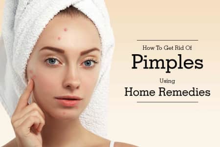Homemade treatment for pimple