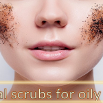Homemade face scrub