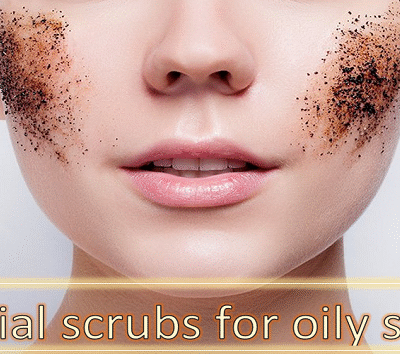 Homemade face scrub