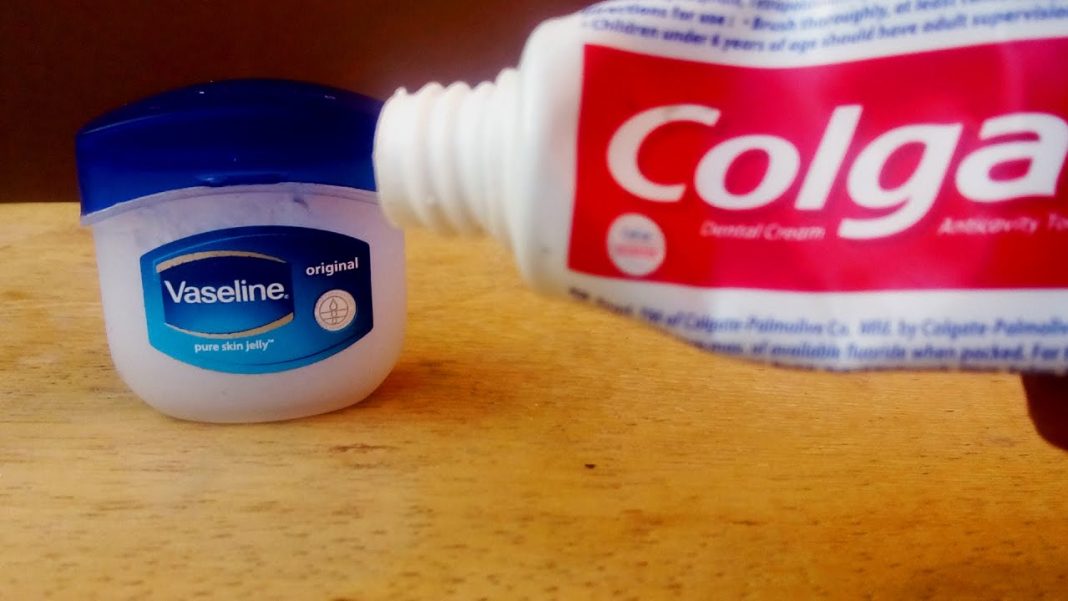 Mix Vaseline And Colgate Toothpaste And Watch What Happens