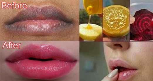 How to make your lips pink in 5 minutes