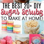 Homemade sugar scrub