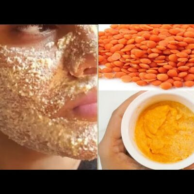 Masoor dal face pack benefits and uses