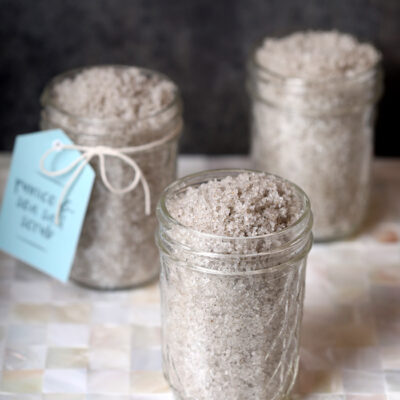 Benefits and recipes of salt scrub