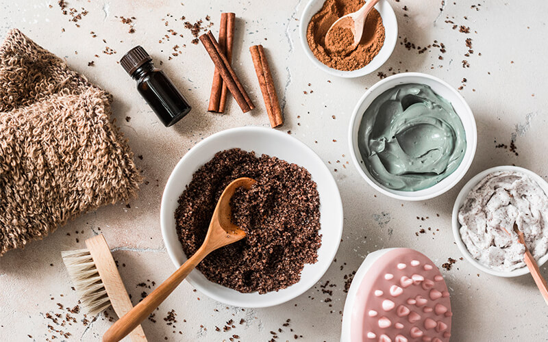 Exfoliate your skin naturally with the DIY scrub