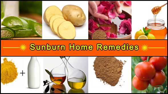 Home Remedies For Sunburn that will ease pain, itching, and redness in no time.