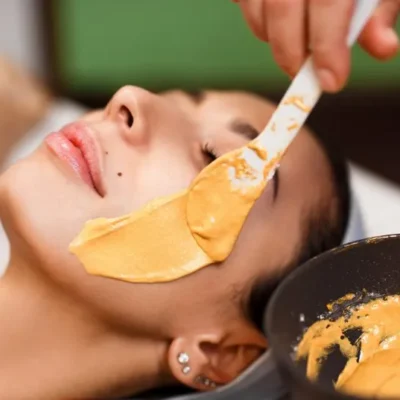 Chickpea face mask at home