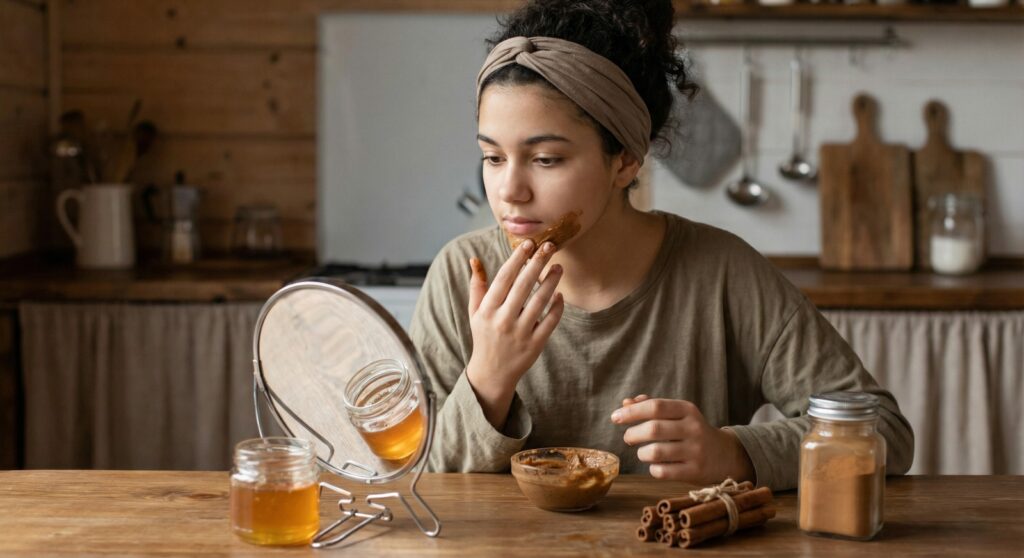 CINNAMON AND HONEY IS THE BEST COMBINATION FOR ACNE BREAKOUTS