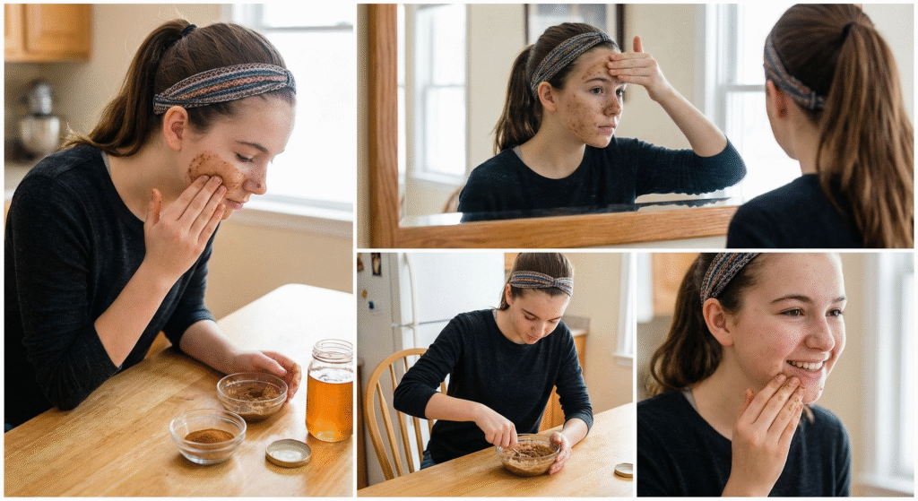 Cinnamon and honey the perfect combination to killing pimples and reduce acne breakout