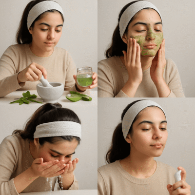 Exfoliation is essential for every skin and it helps to reduce clogged pores